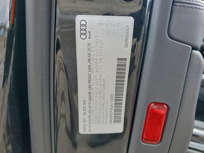 2018 AUDI A5 PRESTIG #3304516467