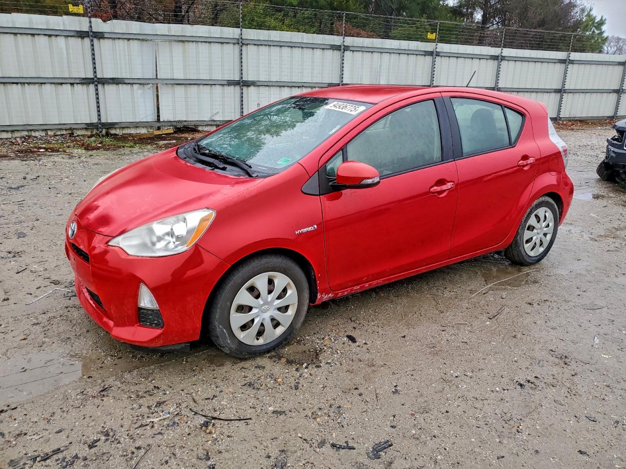 Lot #3303664933 2012 TOYOTA PRIUS C