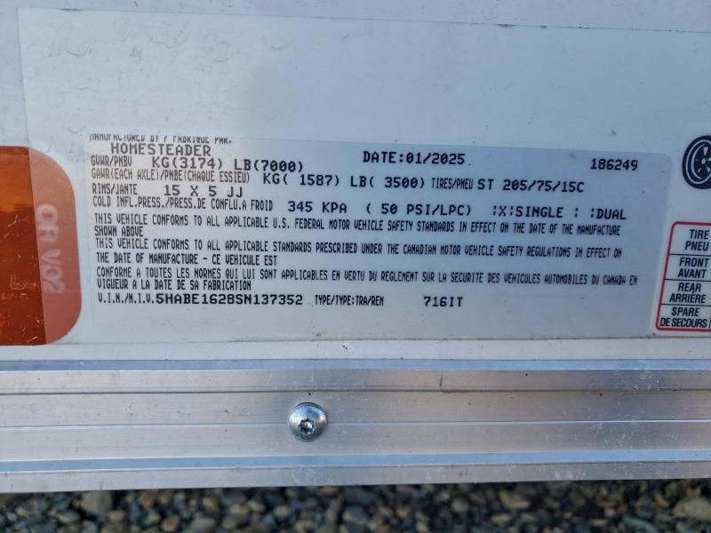 2025 HOMESTEADER UNKNOWN #3312473622