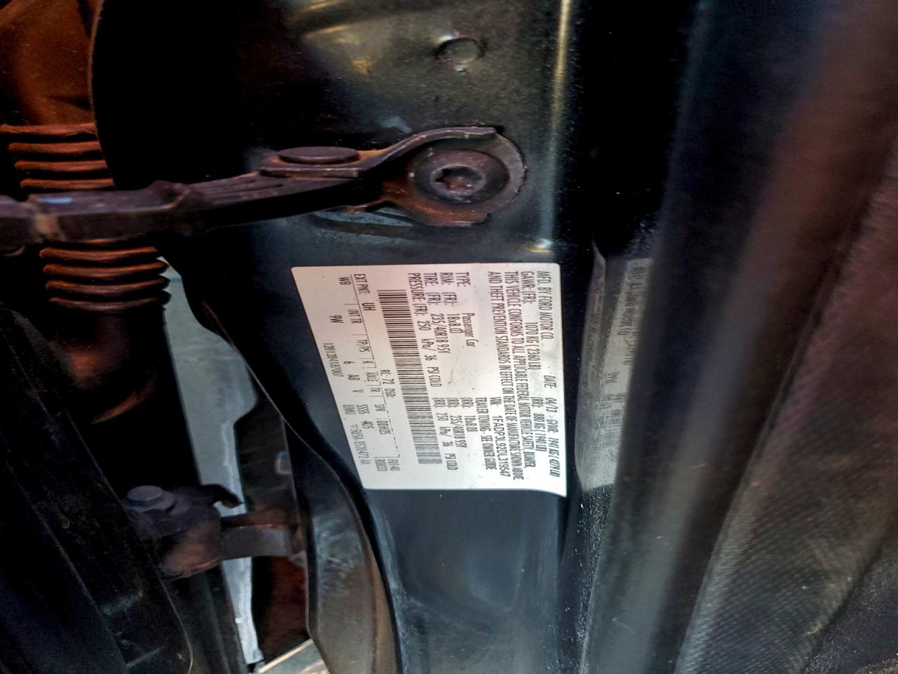 Lot #3317760130 2013 FORD FOCUS ST