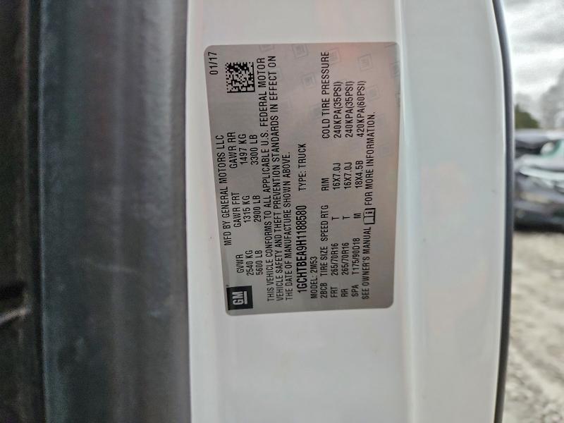 2017 CHEVROLET COLORADO #3315955142