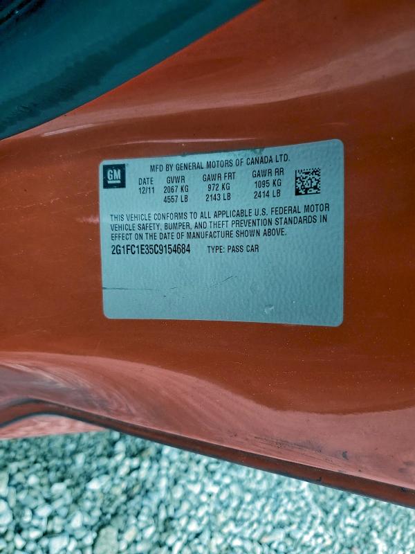 2012 CHEVROLET CAMARO LT #3310433295