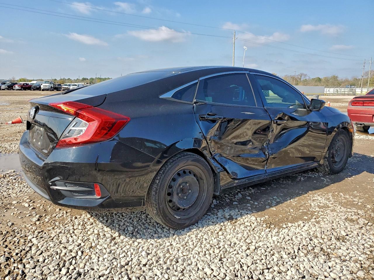 Lot #3318167357 2017 HONDA CIVIC LX