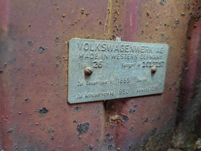 1963 VOLKSWAGEN PICKUP #3317737086