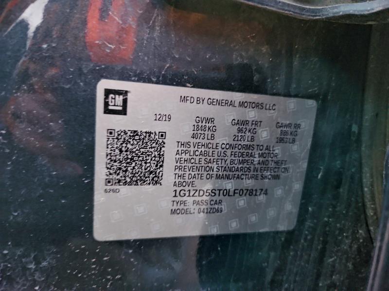 2020 CHEVROLET MALIBU LT #3309233619