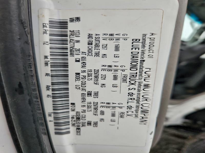 2007 FORD LOW CAB FO #3305537063