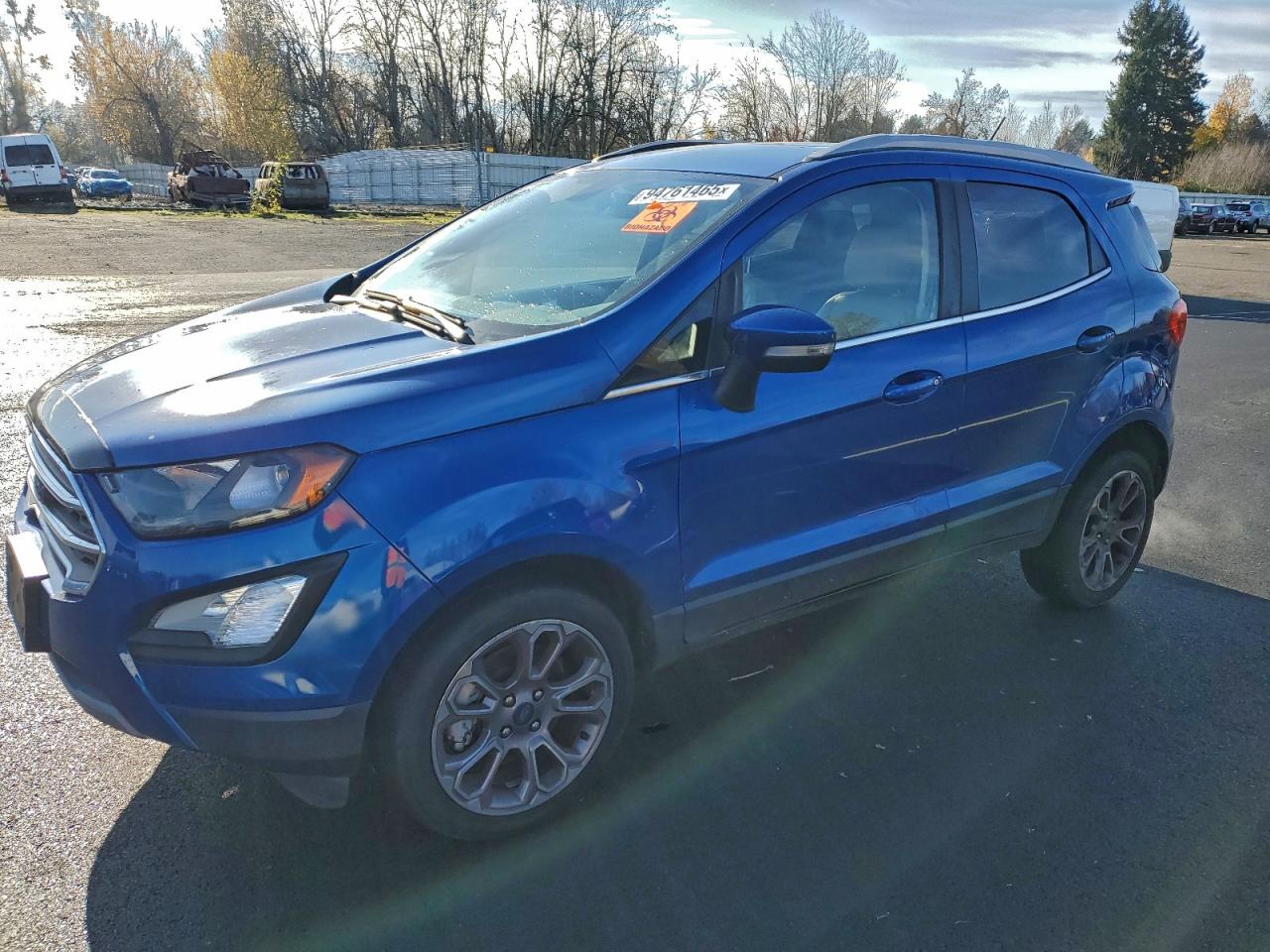 Lot #3310629754 2019 FORD ECOSPORT T