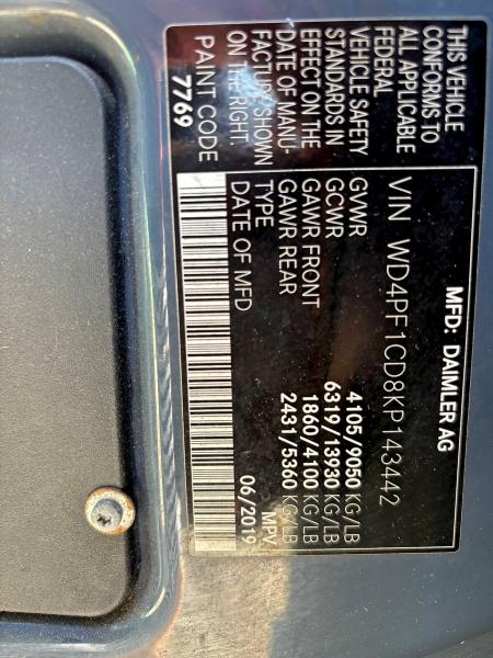 2019 MERCEDES-BENZ SPRINTER 2 #3301805329