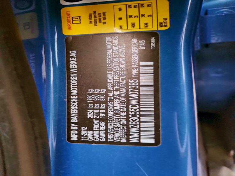 2013 MINI COOPER COU #3305742774