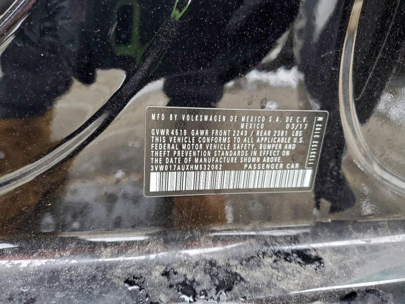 2017 VOLKSWAGEN GOLF SPORT #3315971110