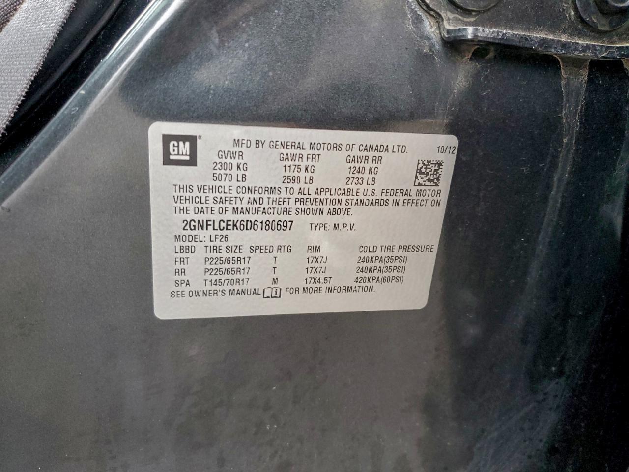 CHEVROLET EQUINOX LS