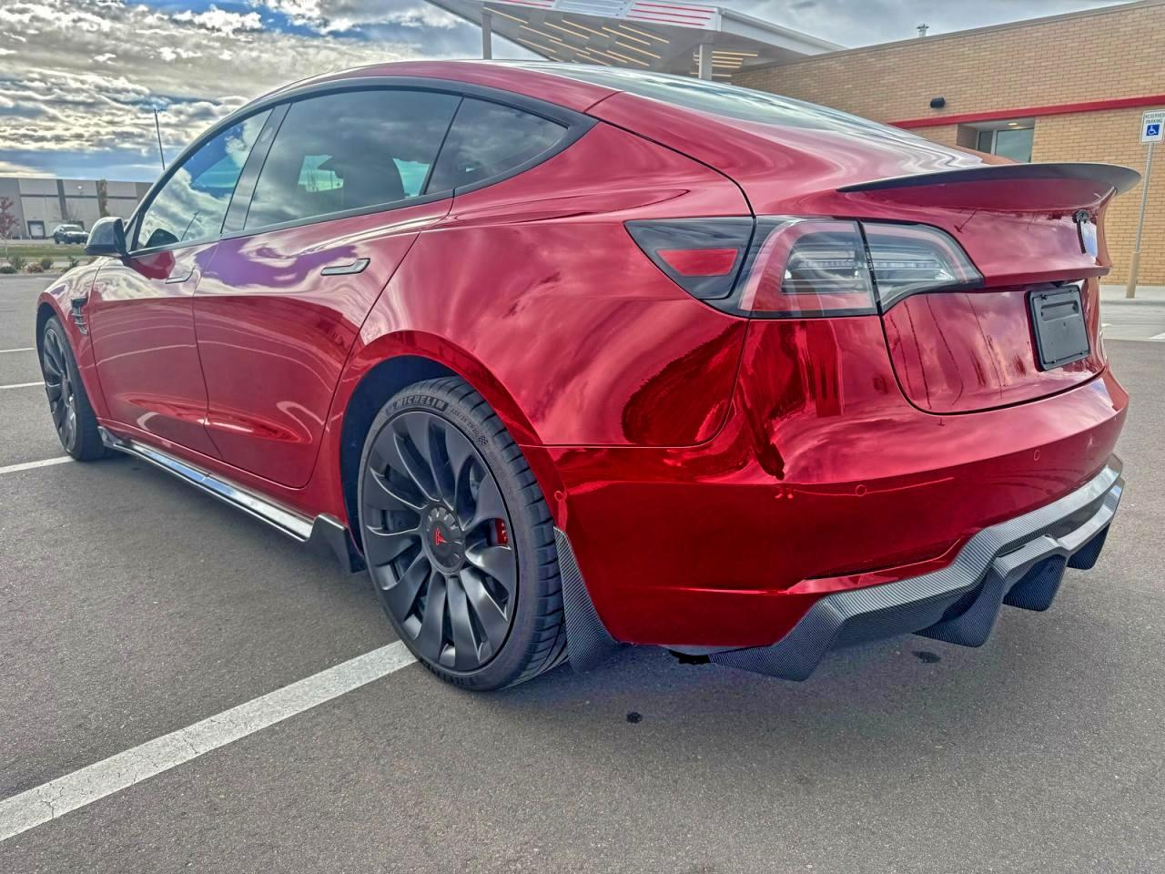 Lot #3308286153 2022 TESLA MODEL 3