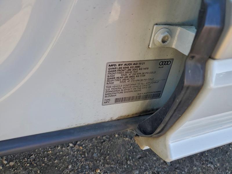 2021 AUDI Q7 PREMIUM #3316895098