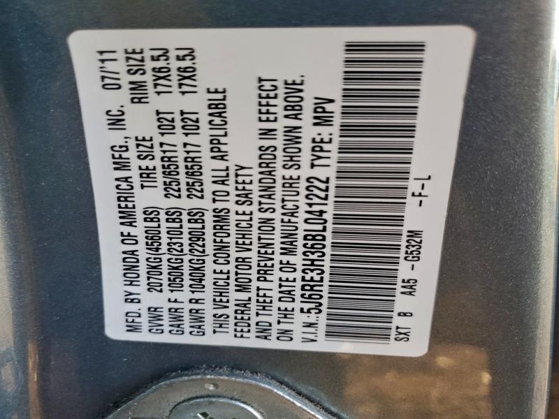 2011 HONDA CR-V LX #3315914084