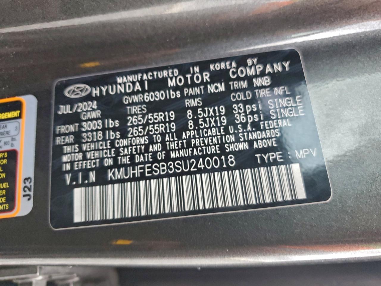 Lot #3312547820 2025 GENESIS GV80 STAND