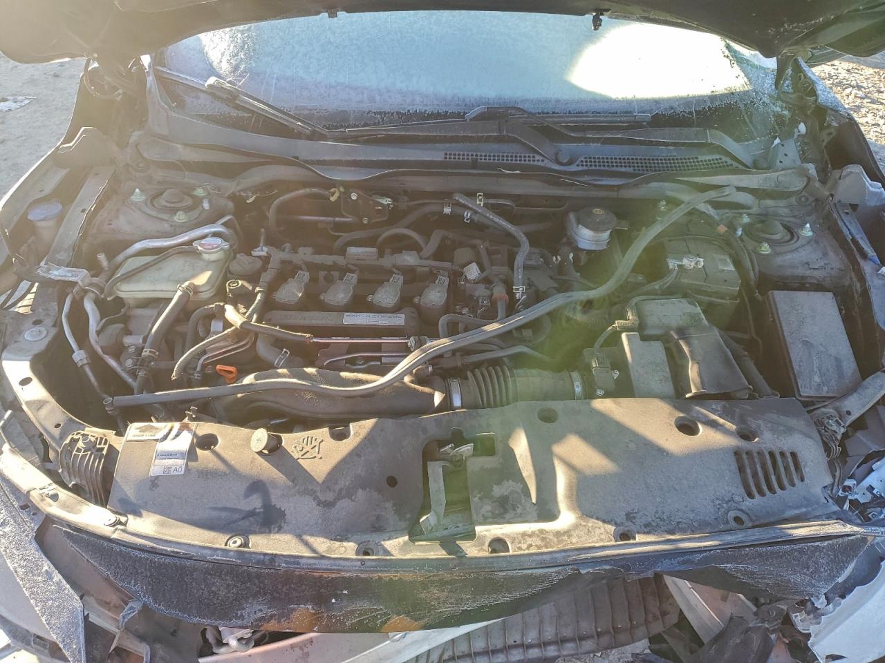 Lot #3316005769 2017 HONDA CIVIC SPOR