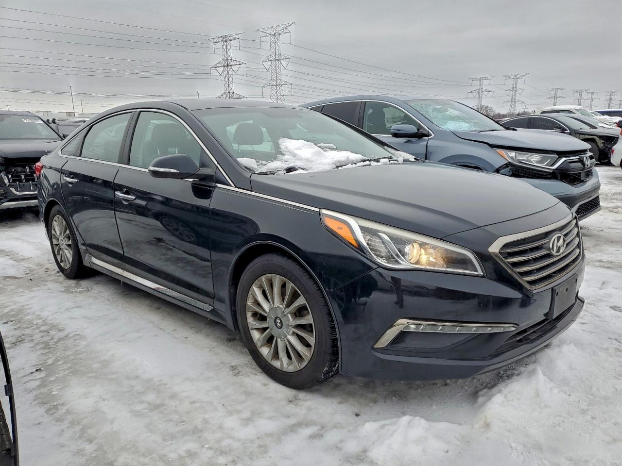 Lot #3311632235 2015 HYUNDAI SONATA SPO