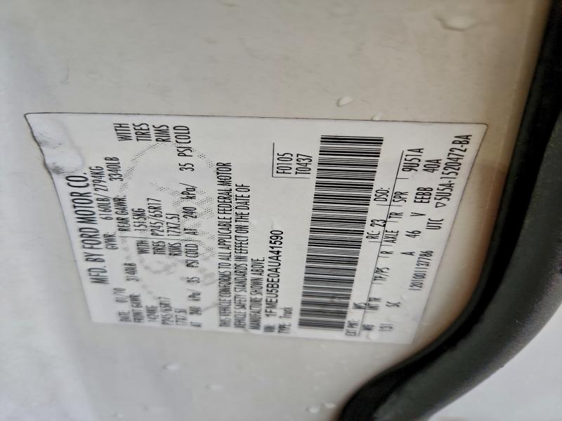 2010 FORD EXPLORER S #3309364990