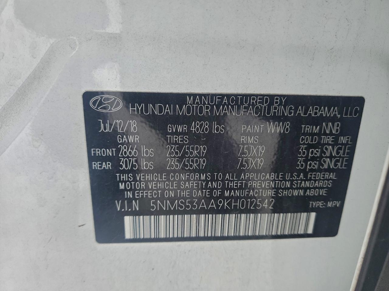 HYUNDAI SANTA FE LIMITED