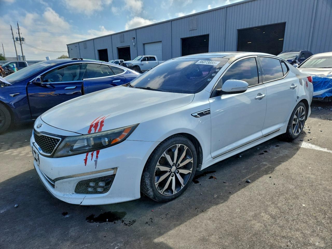 Lot #3318968914 2014 KIA OPTIMA SX