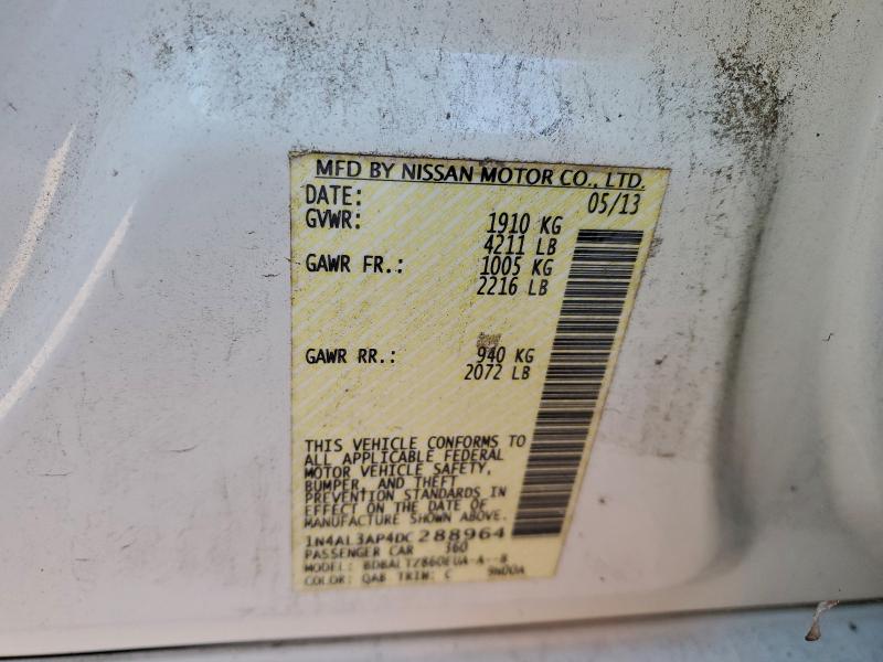 2013 NISSAN ALTIMA 2.5 #3316802408