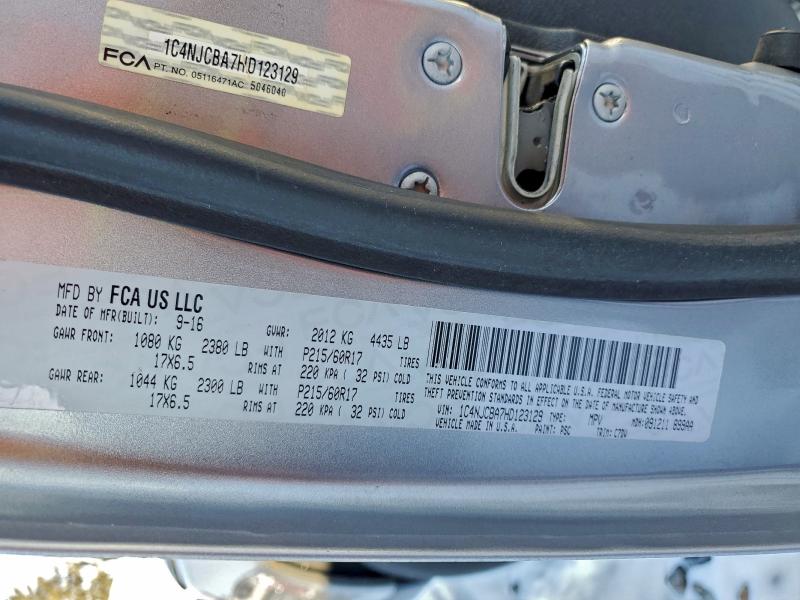 2017 JEEP COMPASS SP #3319960149