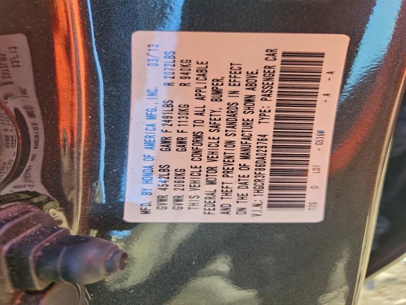 2013 HONDA ACCORD EXL #3304748953