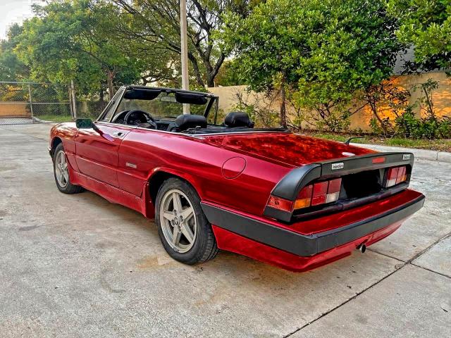 1988 ALFA ROMEO SPIDER QUA #3303730439