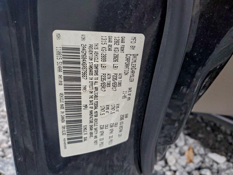 2006 CHRYSLER PACIFICA T #3309583623