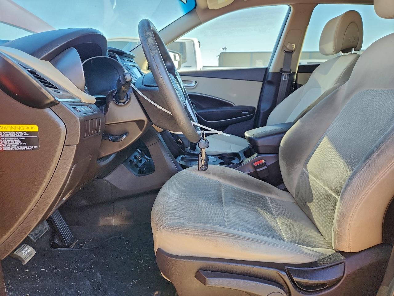 Lot #3312369781 2017 HYUNDAI SANTA FE S