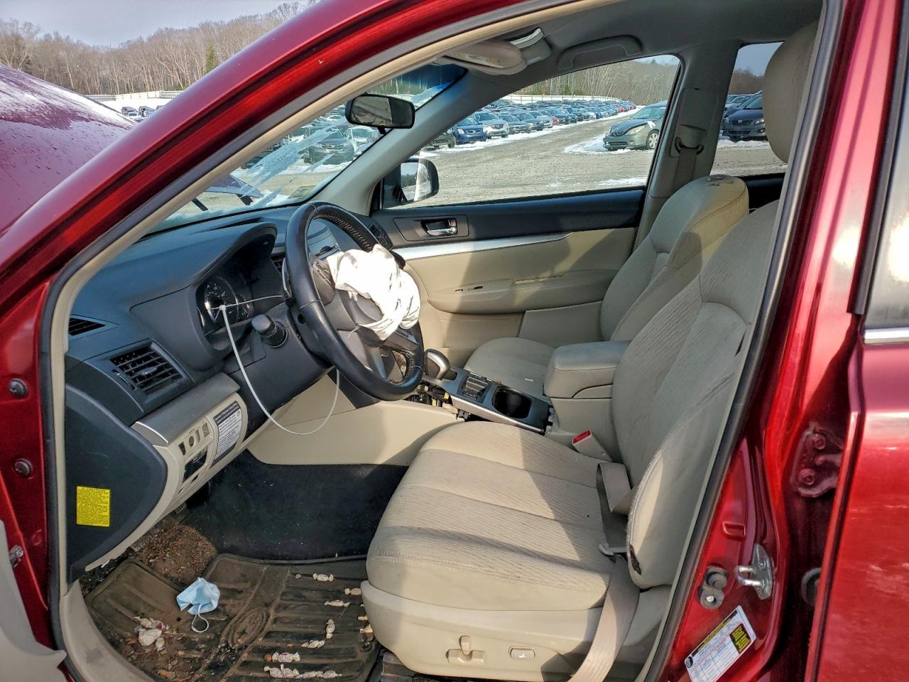 Lot #3317793146 2011 SUBARU OUTBACK 2.