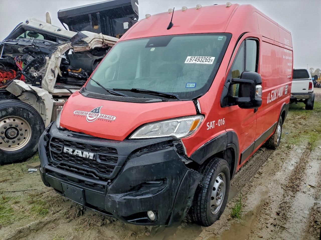 Lot #3317850912 2023 RAM PROMASTER