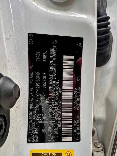 2018 TOYOTA HIGHLANDER #3317726116