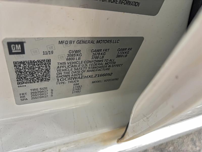 2020 CHEVROLET SILVERADO #3301660680