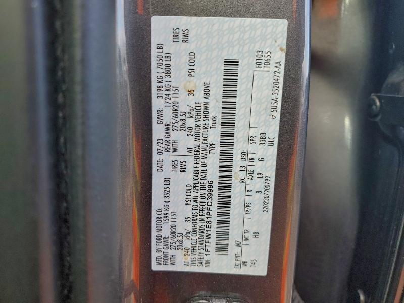 2023 FORD F150 SUPER #3304516475