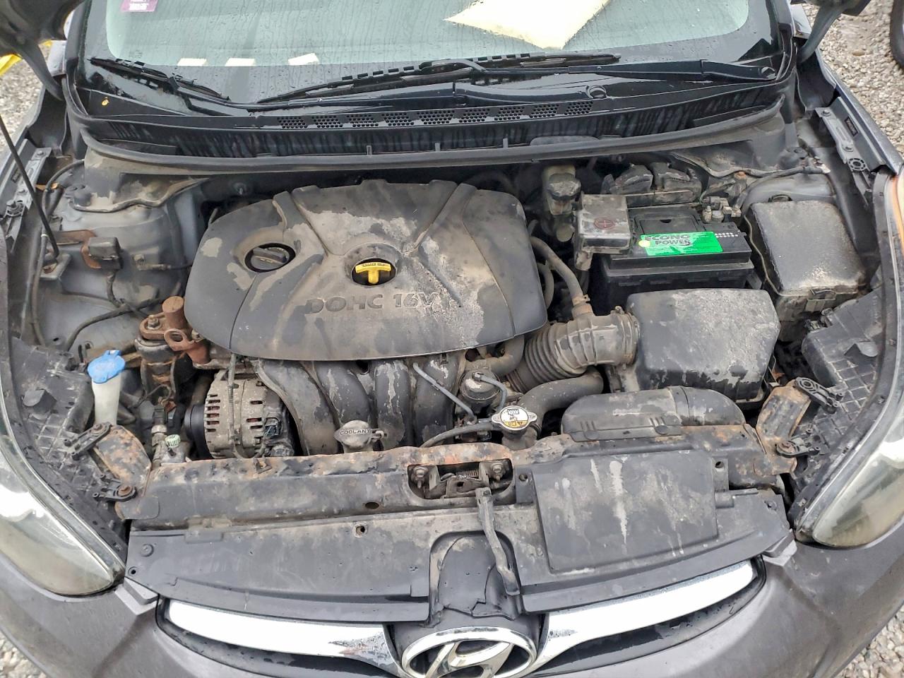 Lot #3312427673 2013 HYUNDAI ELANTRA GL