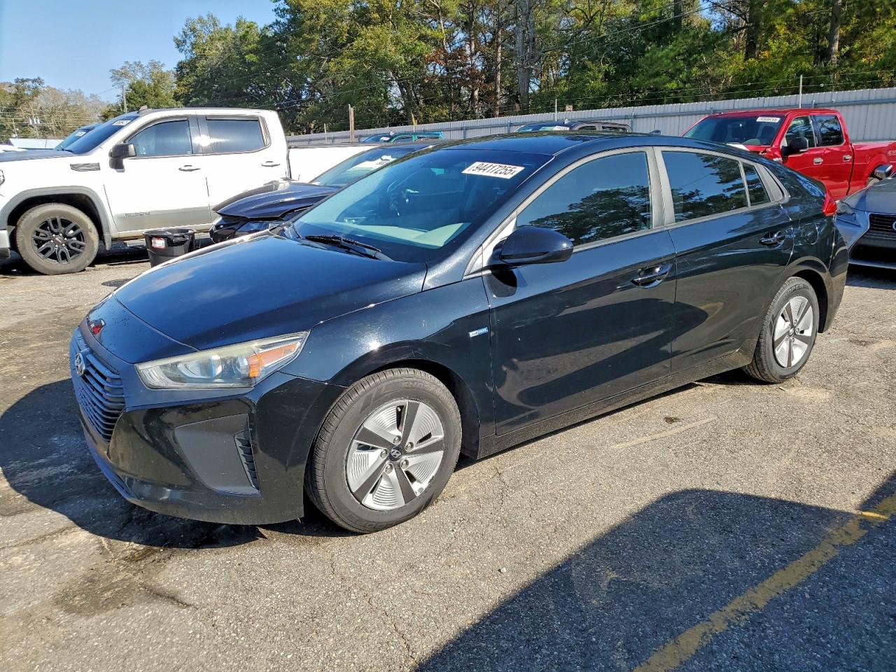 Lot #3310347951 2017 HYUNDAI IONIQ BLUE