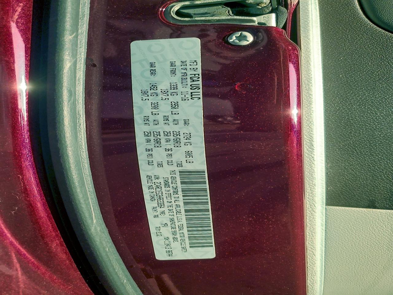 CHRYSLER PACIFICA TOURING L PLUS