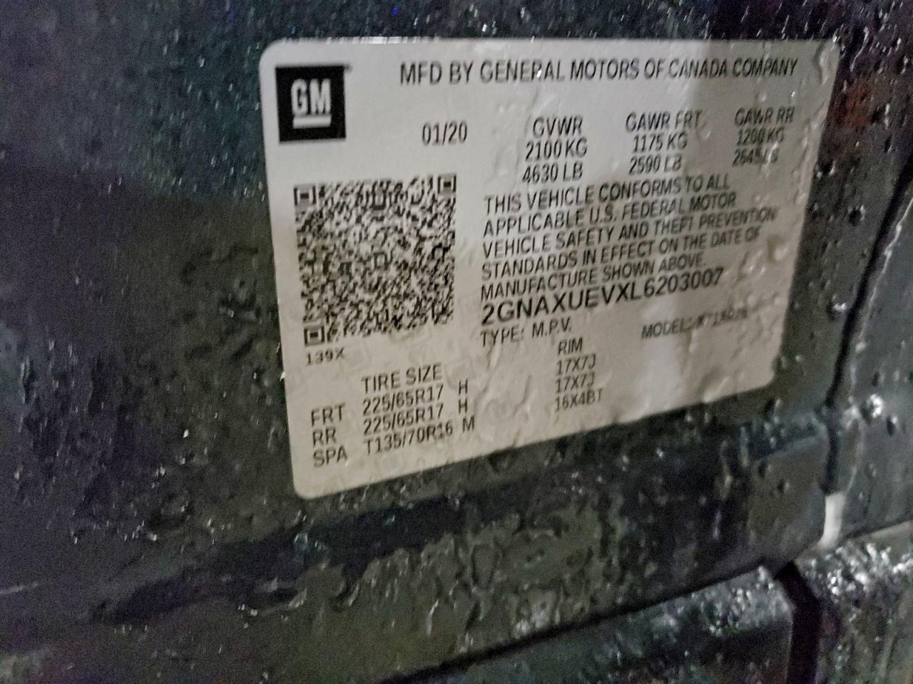 CHEVROLET EQUINOX LT