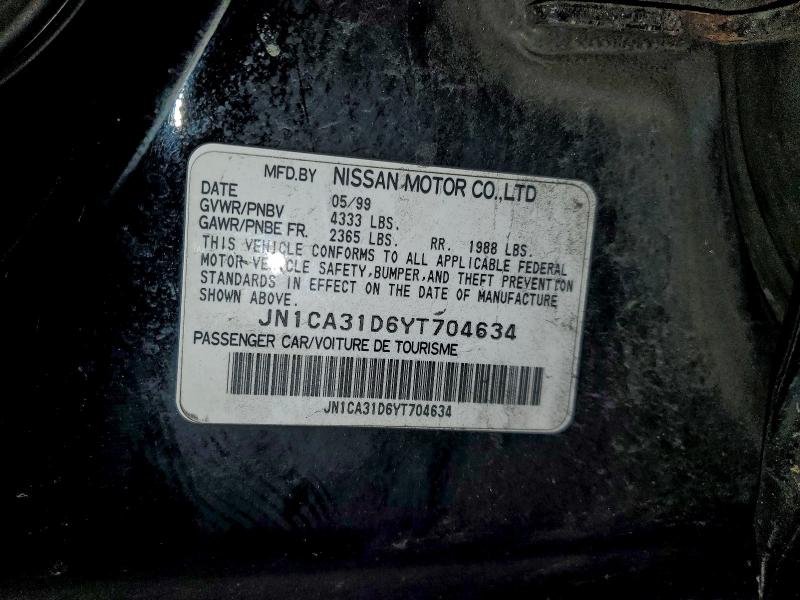 2000 NISSAN MAXIMA GLE #3311462289