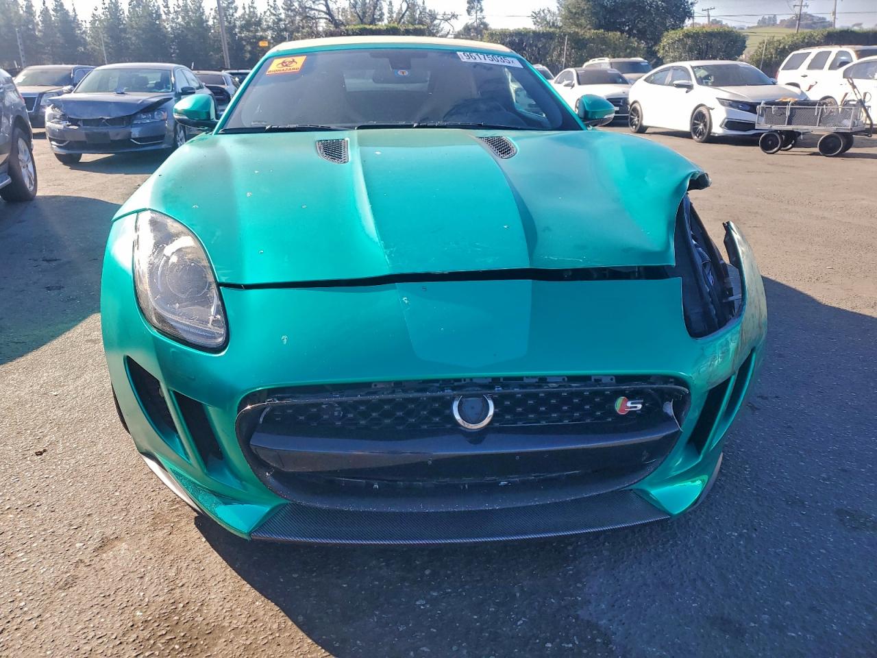 Lot #3308523597 2014 JAGUAR F-TYPE S