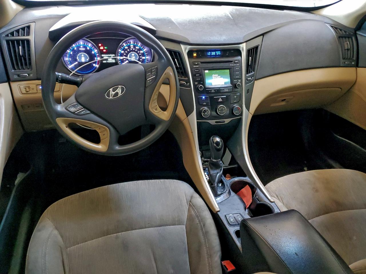 Lot #3317061009 2014 HYUNDAI SONATA GLS