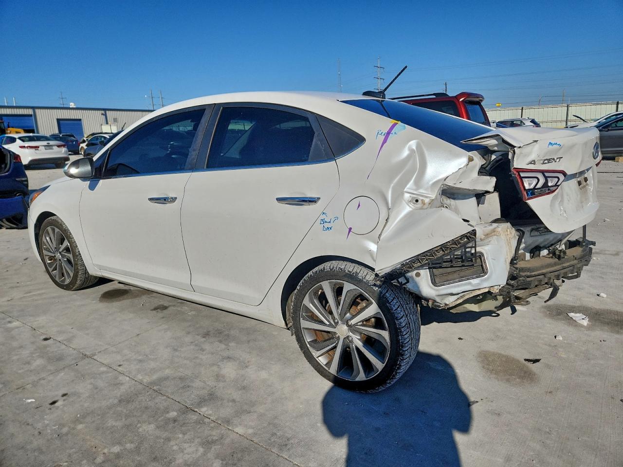 Lot #3311681253 2018 HYUNDAI ACCENT LIM