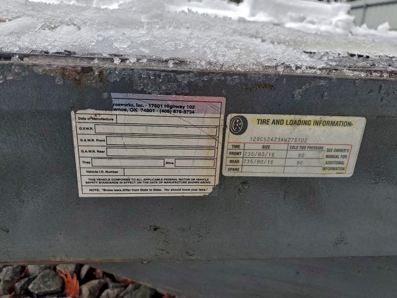 2010 TRAILER TRAILER #3317837206