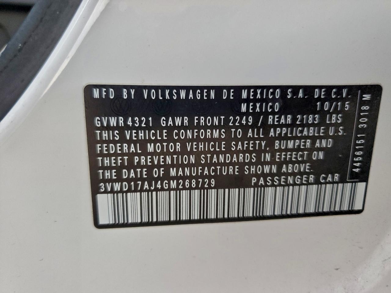 VOLKSWAGEN JETTA SPORT