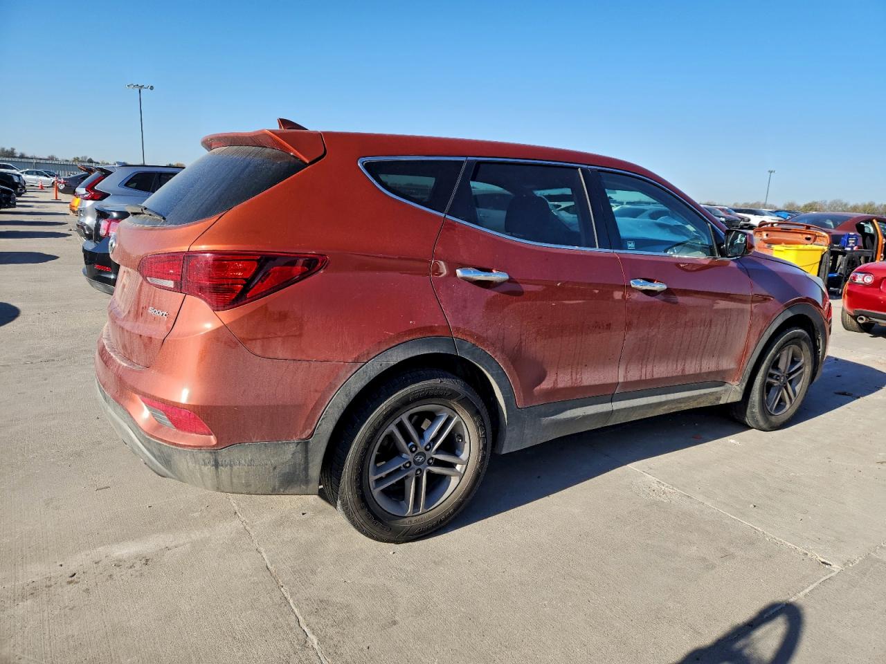 Lot #3312369781 2017 HYUNDAI SANTA FE S