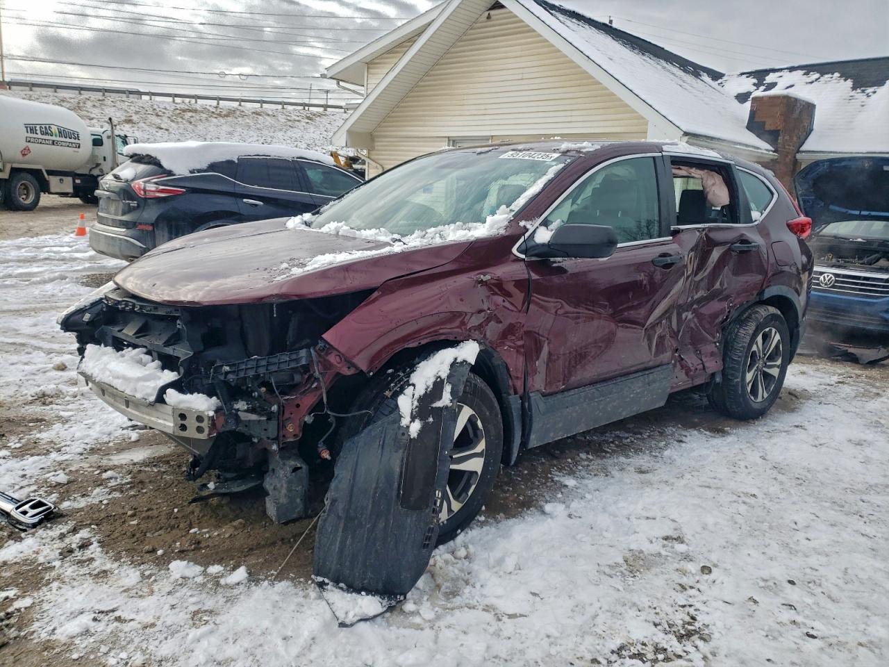 Lot #3311688217 2018 HONDA CR-V LX