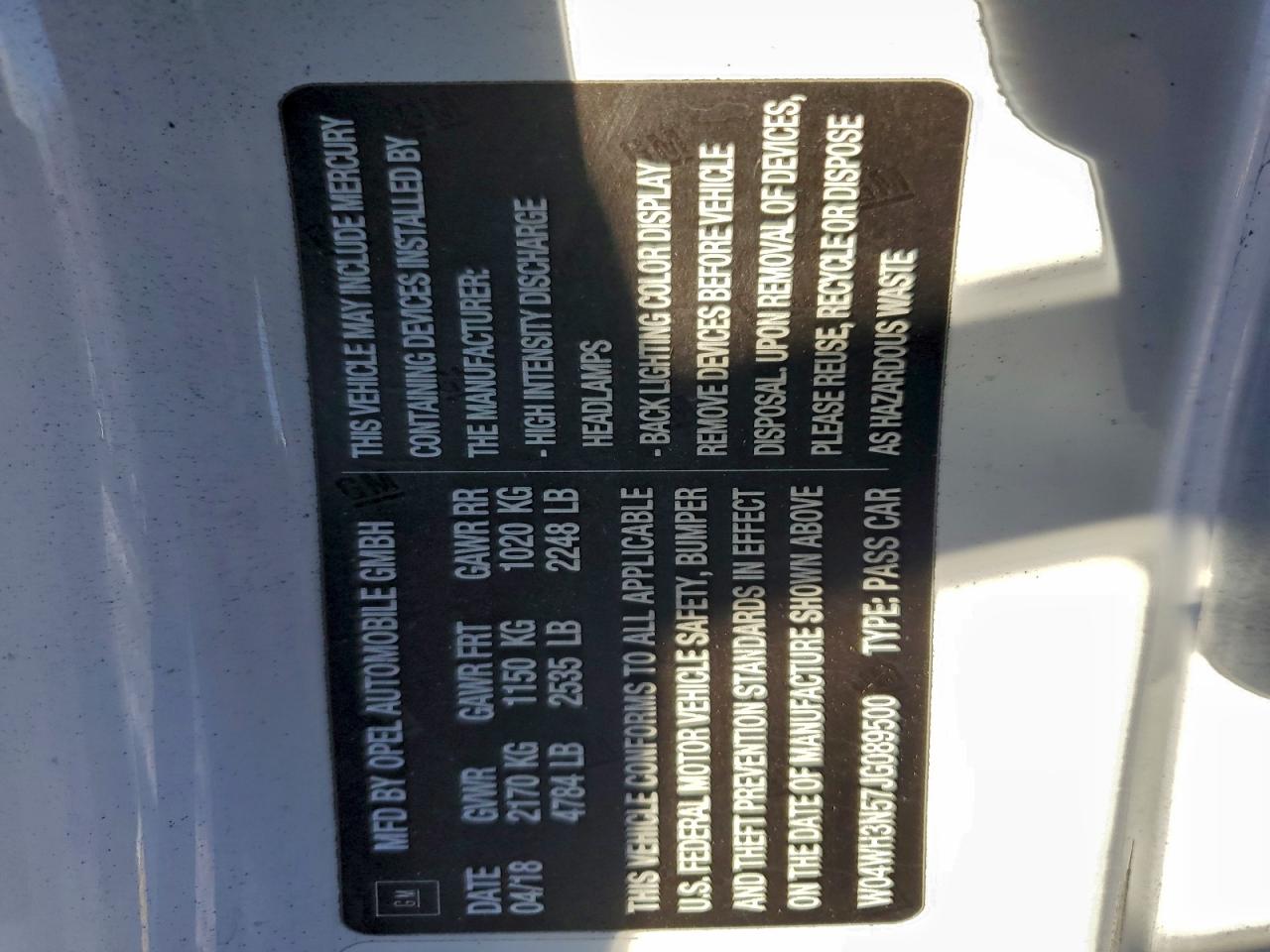 BUICK CASCADA PREMIUM