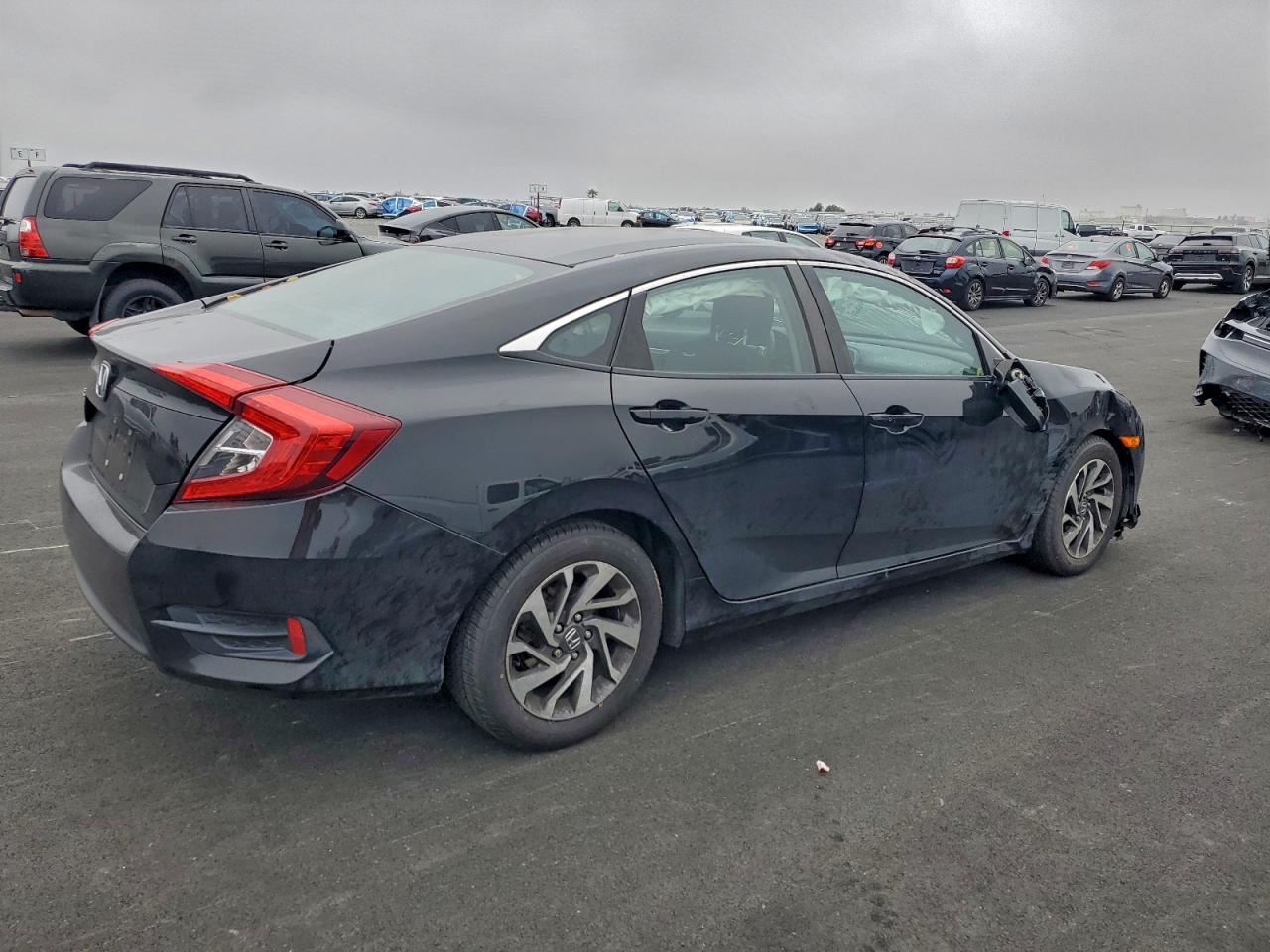 Lot #3311666236 2016 HONDA CIVIC EX