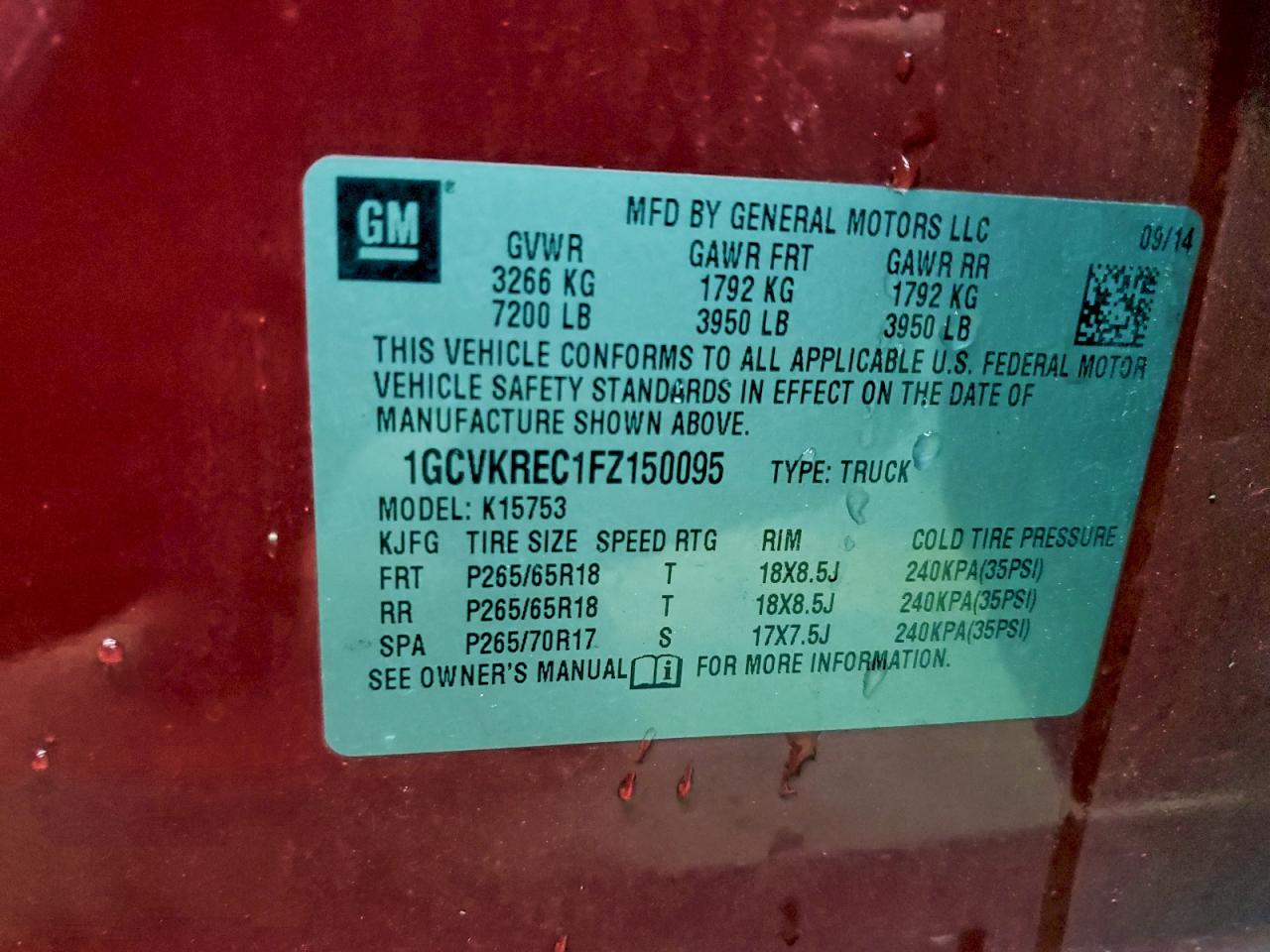 CHEVROLET SILVERADO K1500 LT